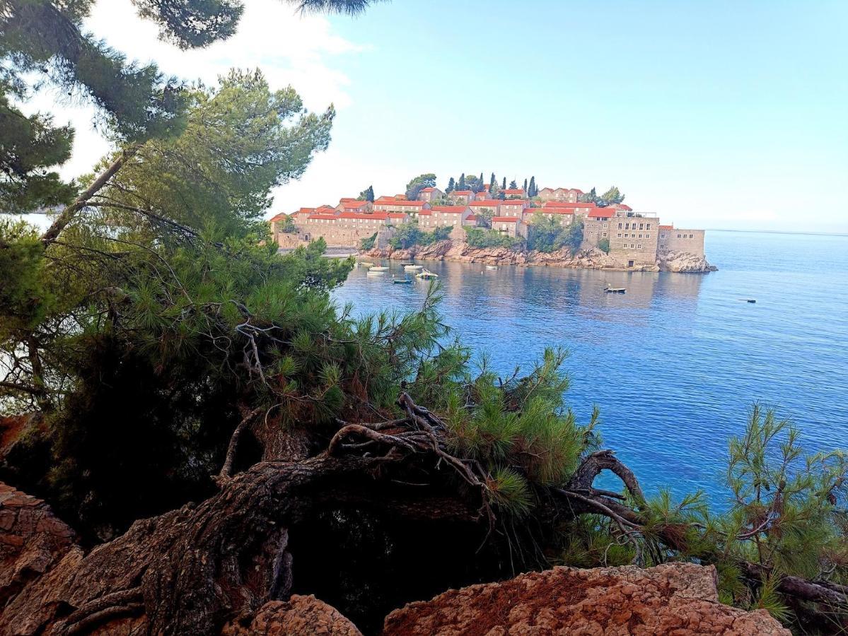 Villa Geba Boutique Hotel Ilha Ilha Sveti Stefan Exterior foto