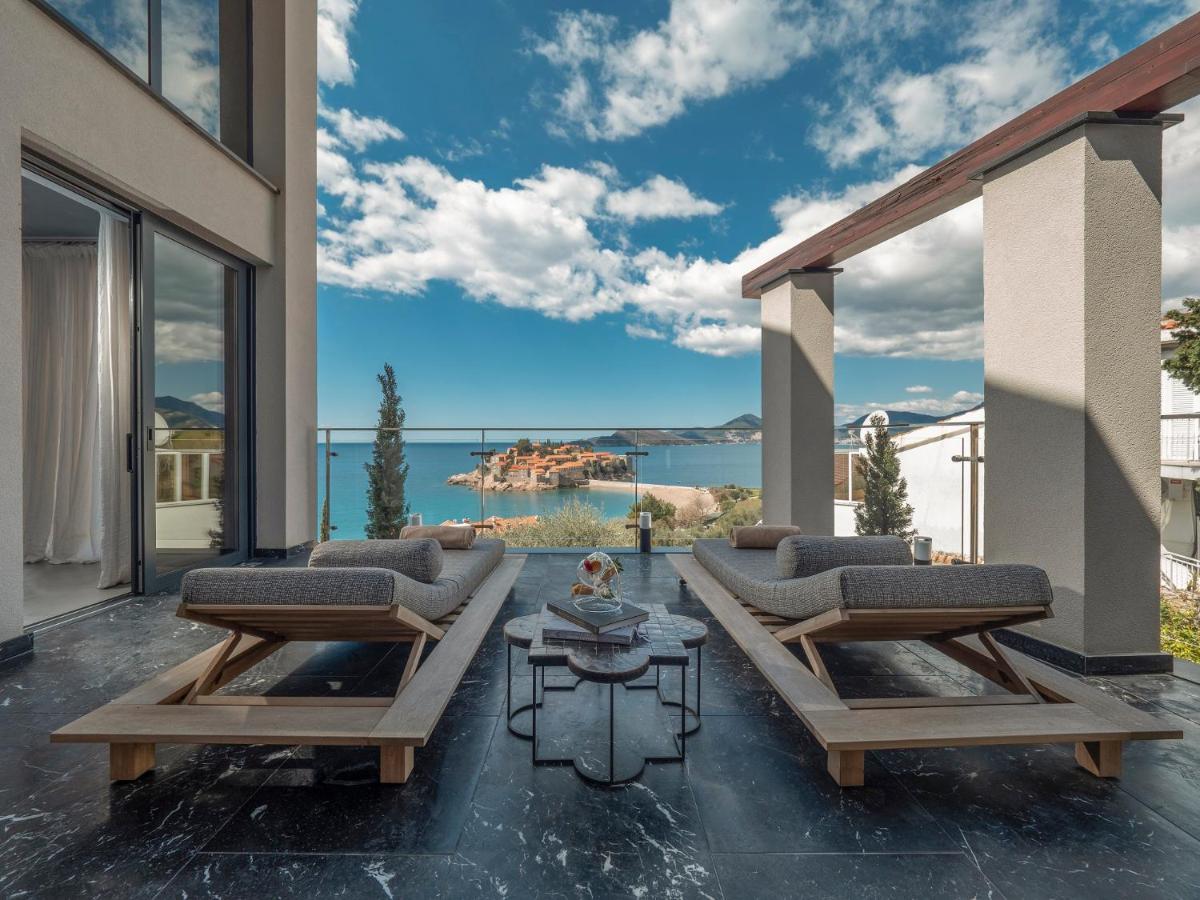 Villa Geba Boutique Hotel Ilha Ilha Sveti Stefan Exterior foto