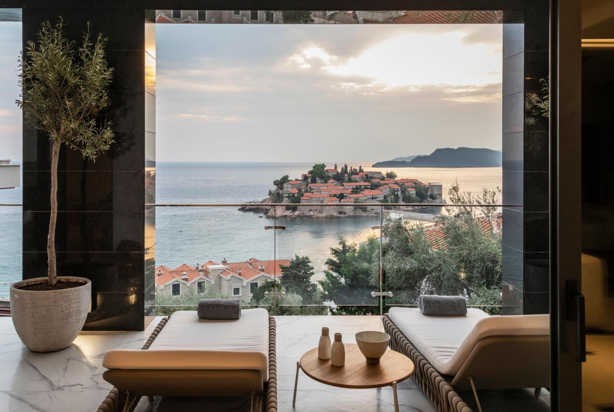 Villa Geba Boutique Hotel Ilha Ilha Sveti Stefan Exterior foto